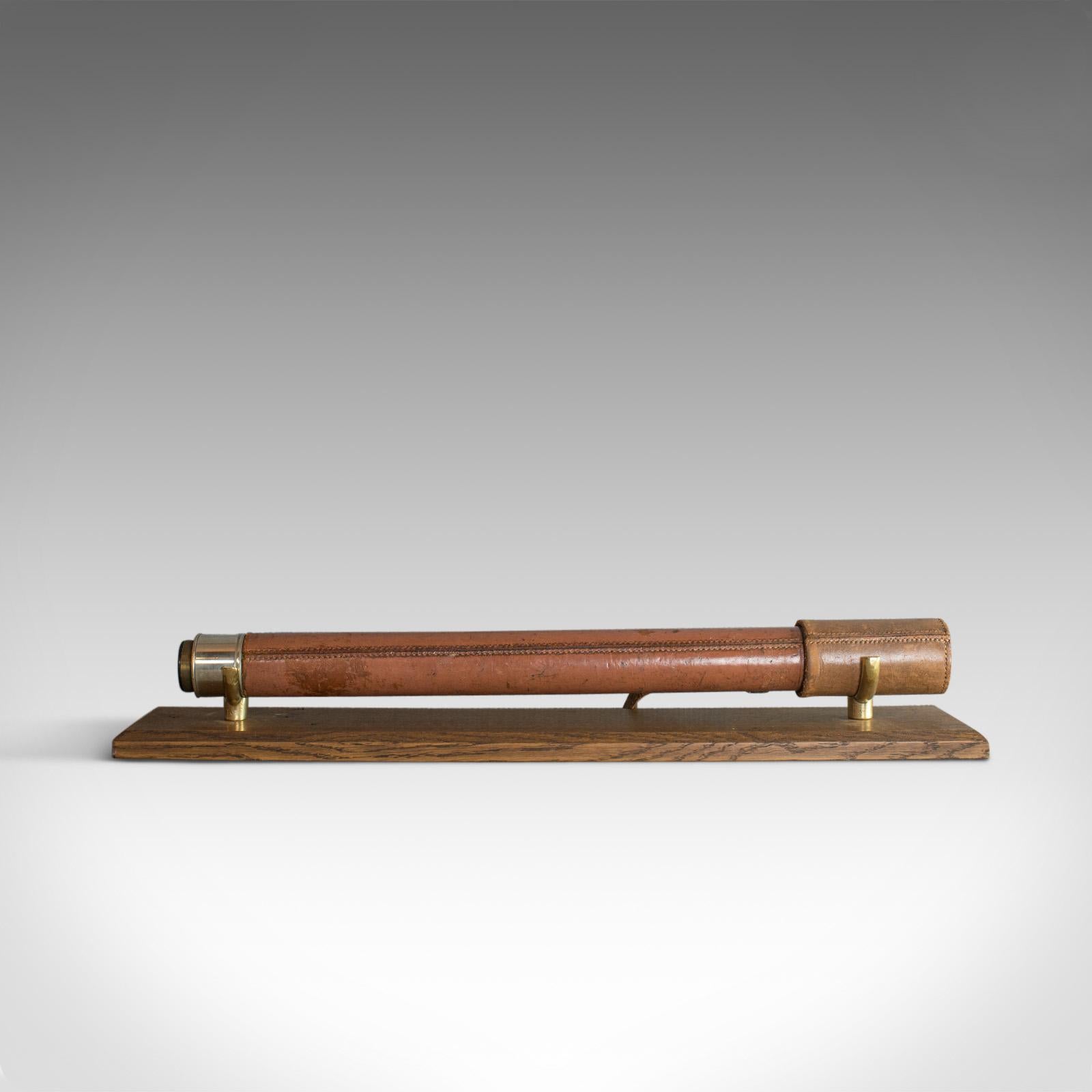 Victorian Antique Telescope, H Hughes and Son, London, Officer of the Watch