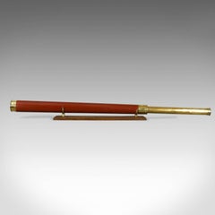 Antique Telescope, Large, Single Draw Refractor, Cary London, circa 1820