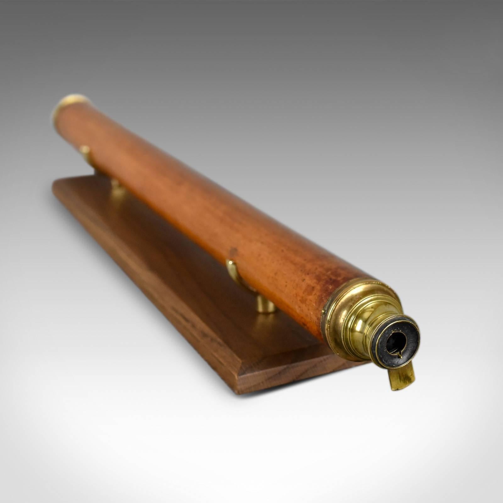 18th Century and Earlier Antique Telescope on Stand, Terrestrial, Astronomical, English, circa 1770