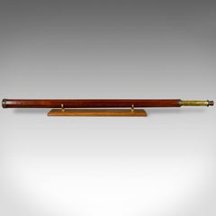 Antique Telescope on Stand, English, Terrestrial, Astronomical, circa 1750