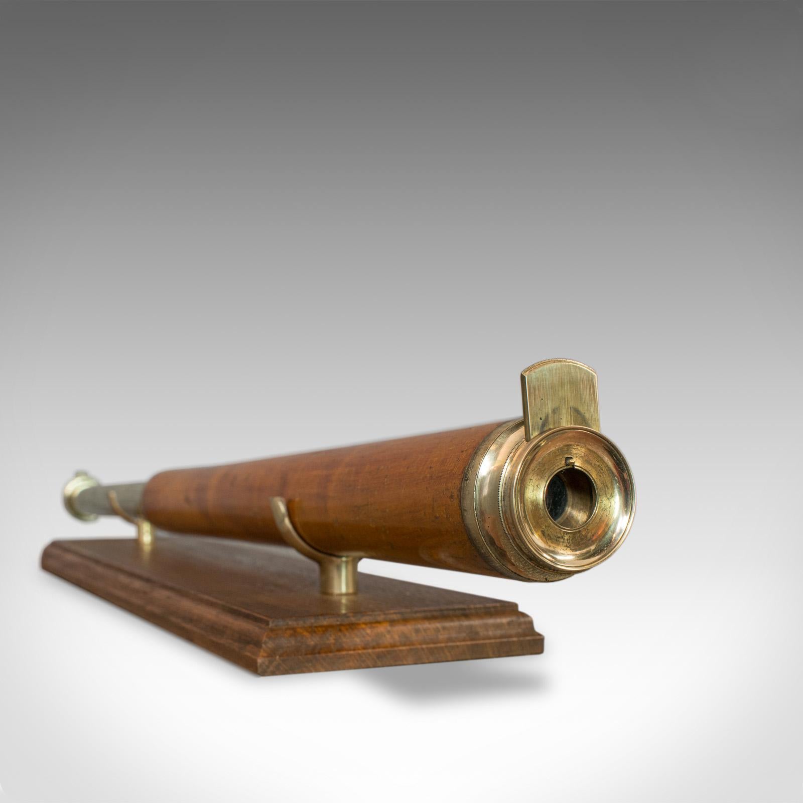 Brass Antique Telescope, Single Draw Refractor, English, Georgian, circa 1760