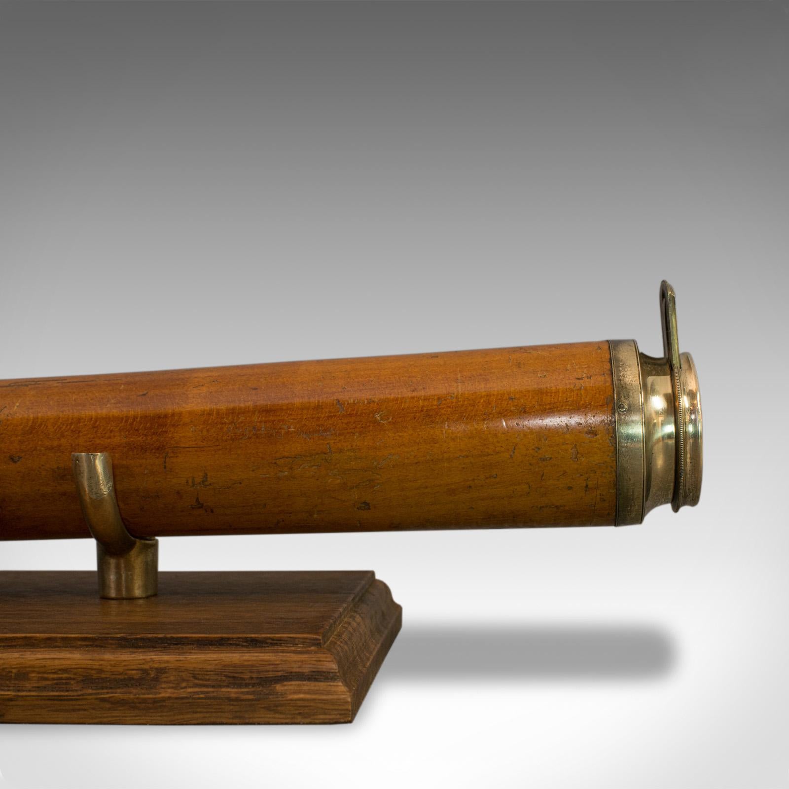 Antique Telescope, Single Draw Refractor, English, Georgian, circa 1760 3