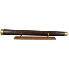 Antique Telescope, Single Draw Terrestrial Refractor, Dollond London, circa 1800