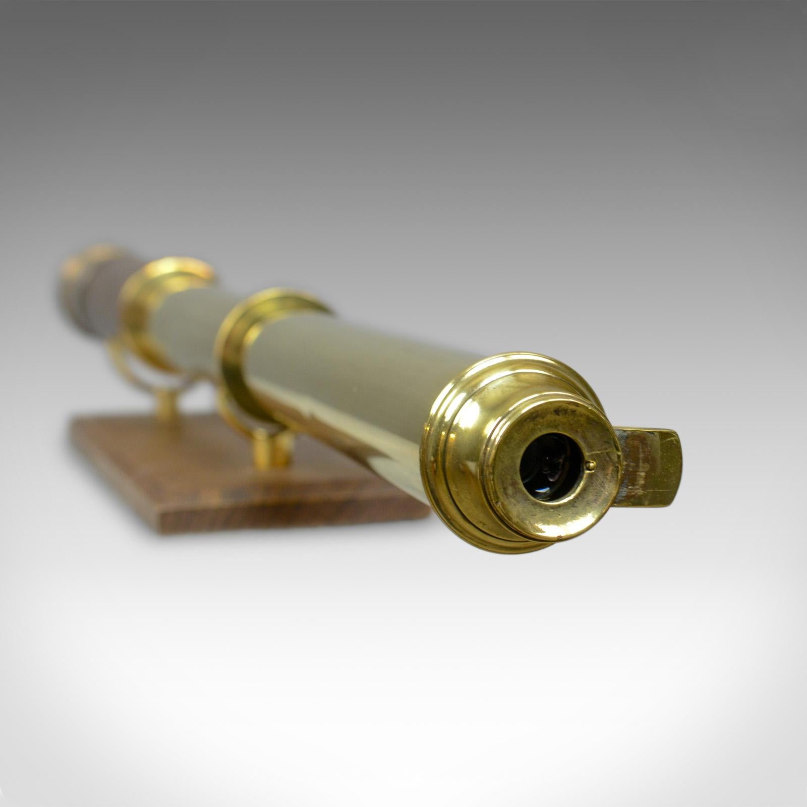 Antique Telescope, Two Draw, Refractor, Stampa and Son, London, circa 1810 In Good Condition In Hele, Devon, GB