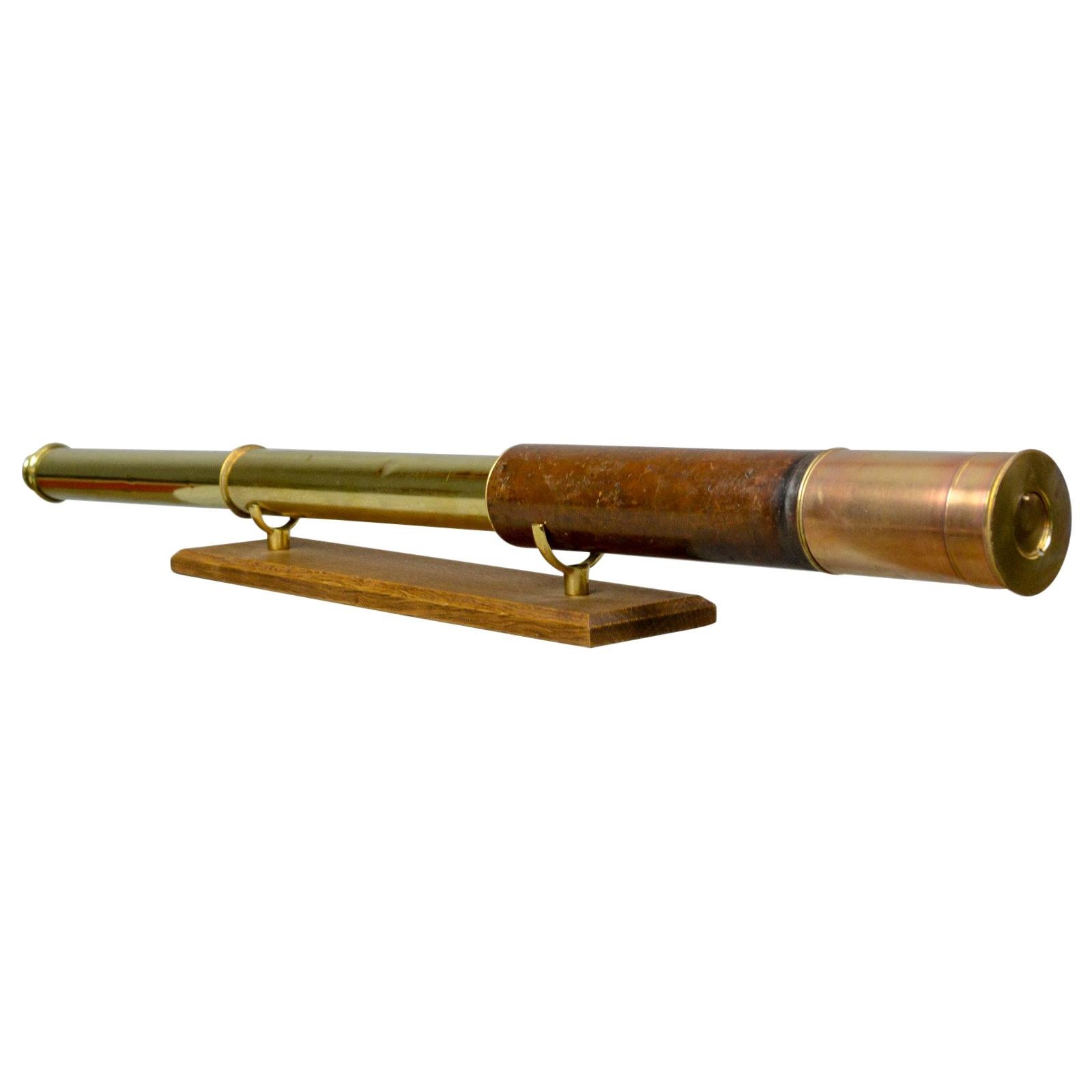 Antique Telescope, Two Draw, Refractor, Stampa and Son, London, circa 1810
