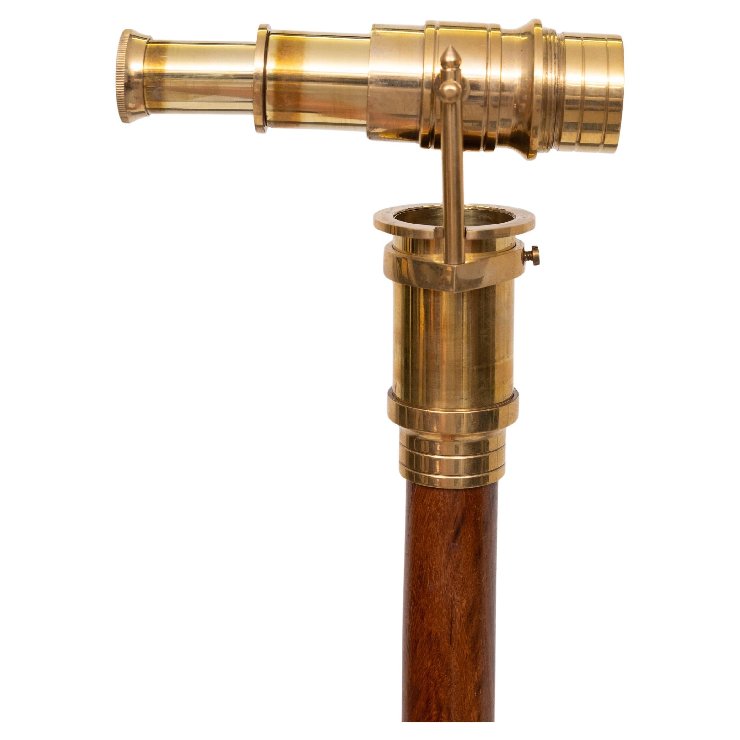 Antique  Telescope Walking Stick Marine Telescope Cane