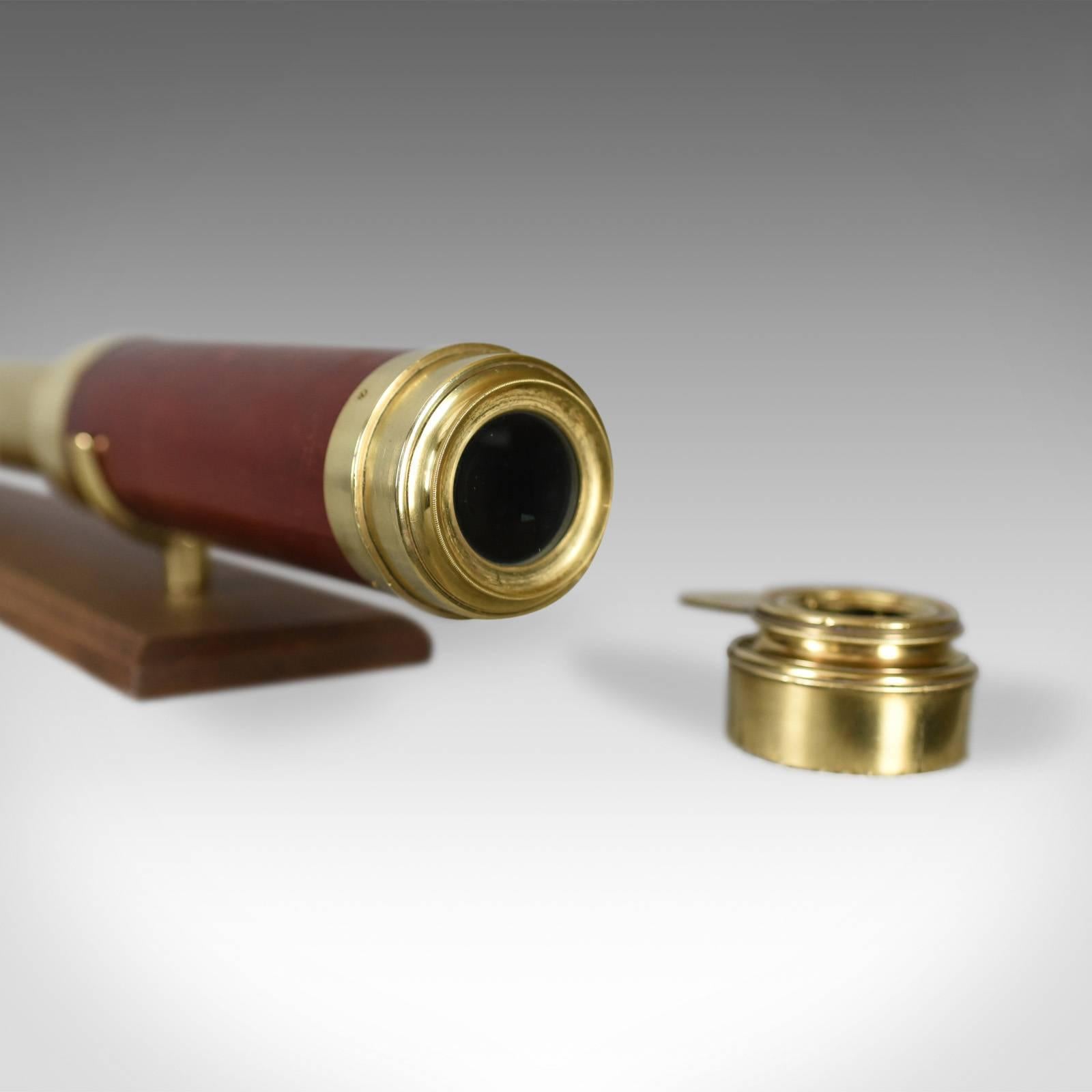 18th Century Antique Telescope, Three-Draw Refractor, English, Late Georgian, circa 1800