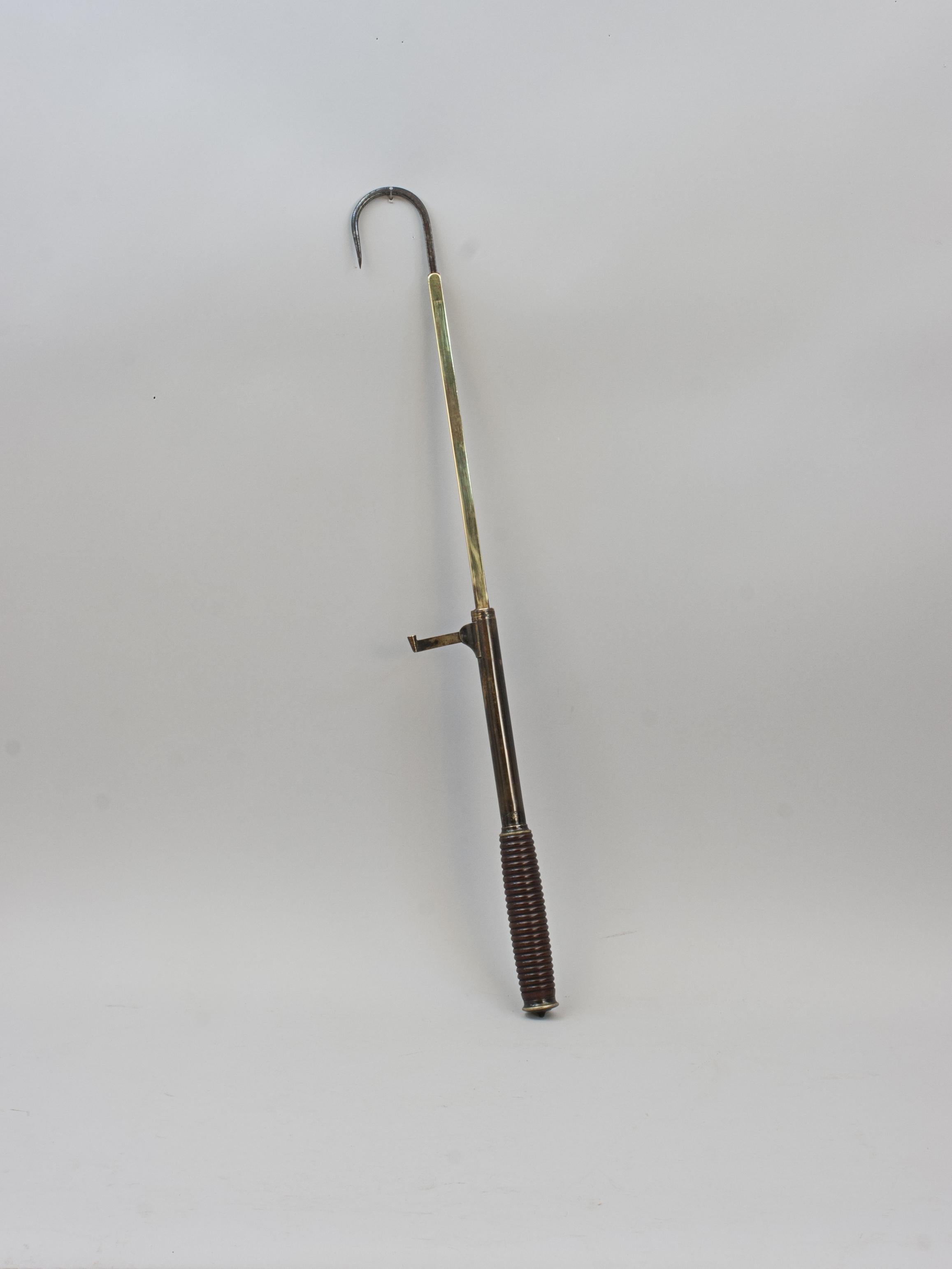 Antique Telescopic Hardy Salmon Fishing Gaff For Sale 5