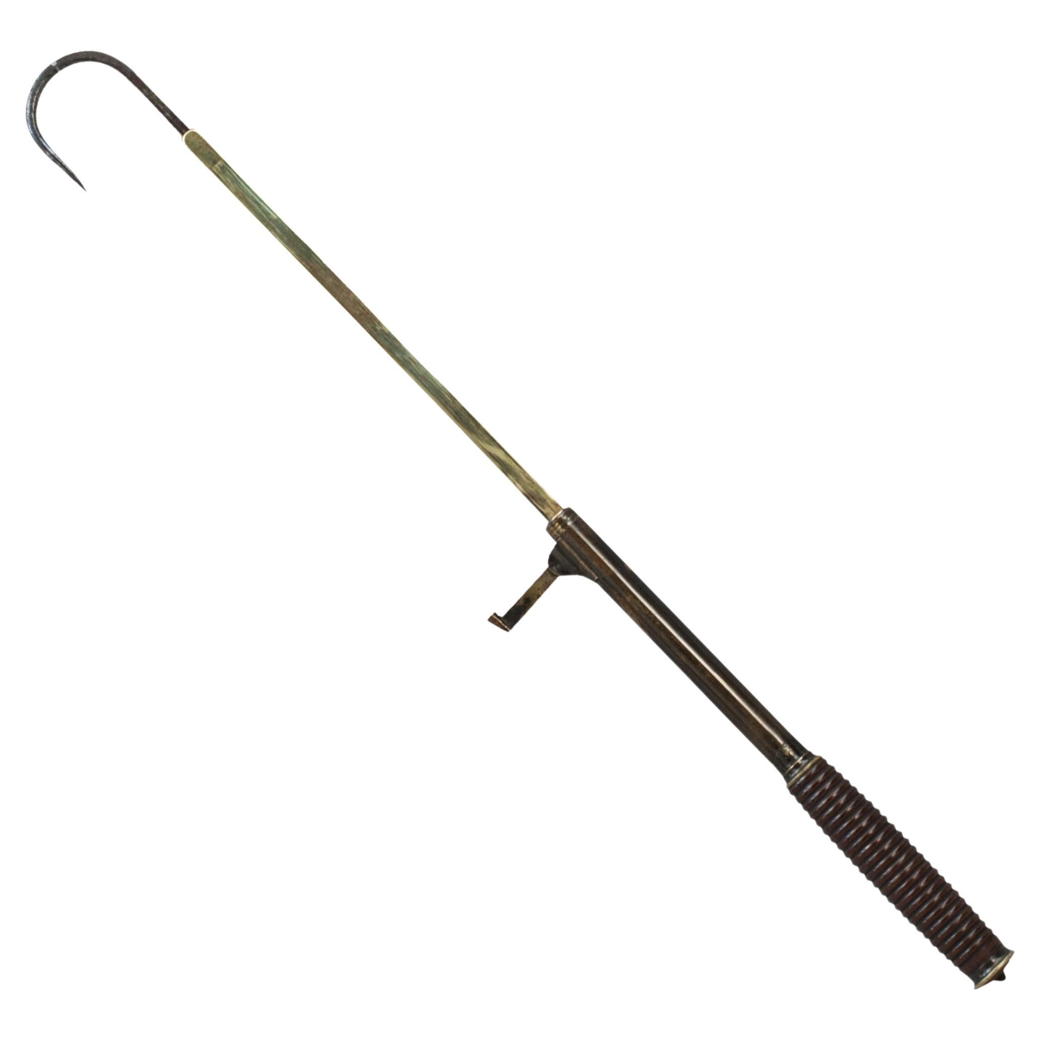 Antique Telescopic Hardy Salmon Fishing Gaff For Sale at 1stDibs