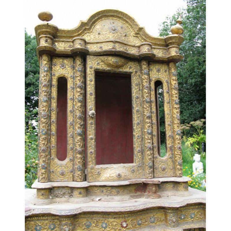 19th Century Antique Temple from Burma For Sale