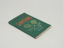 Antique Tennis Book, Lawn Tennis by Straw Hat
