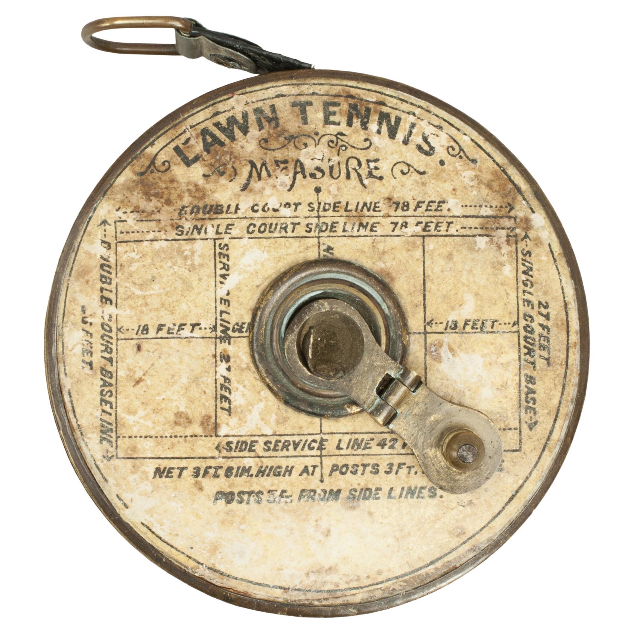 Antique, Tennis Court Tape Measure