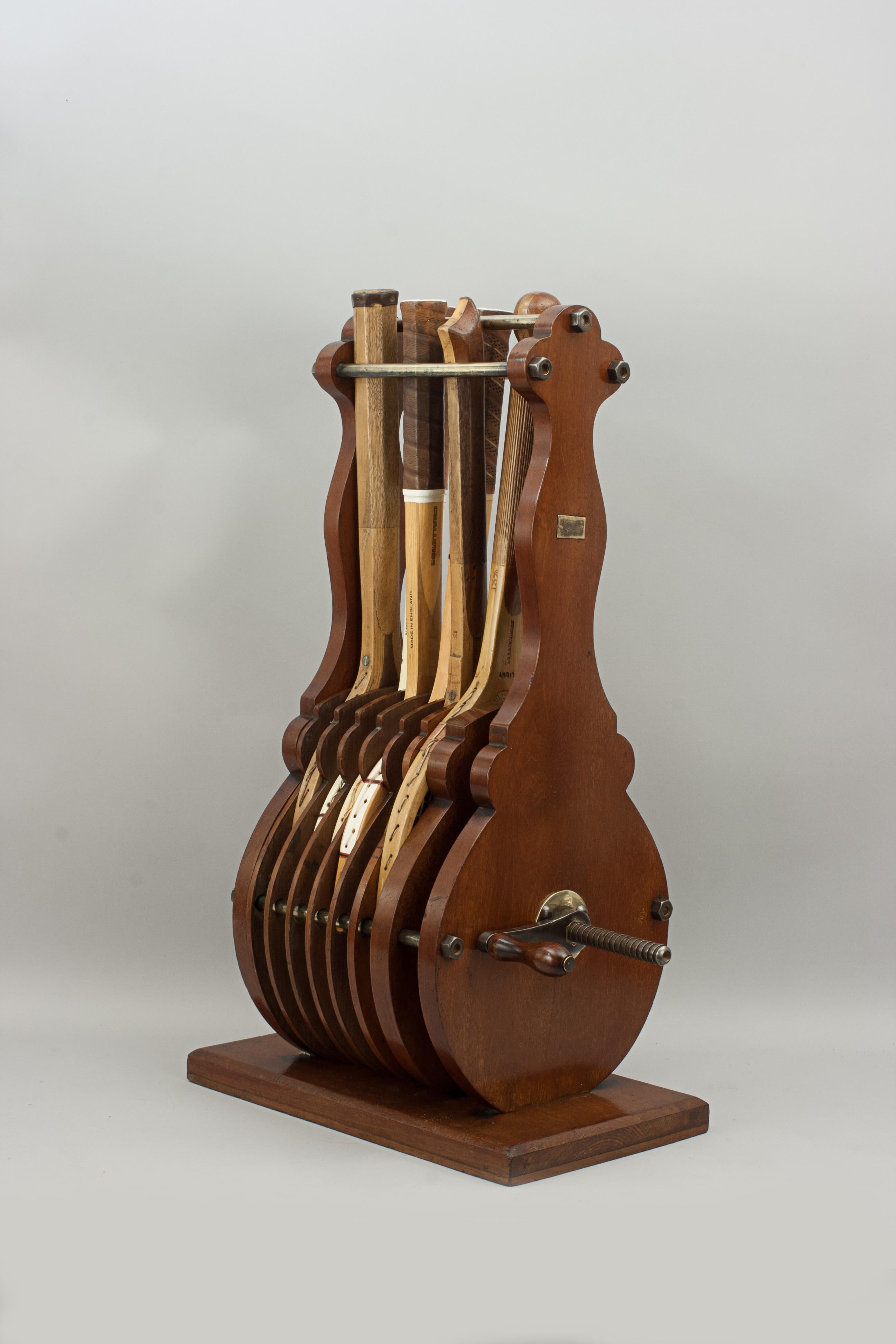 Antique Tennis Racket Press For Sale at 1stDibs