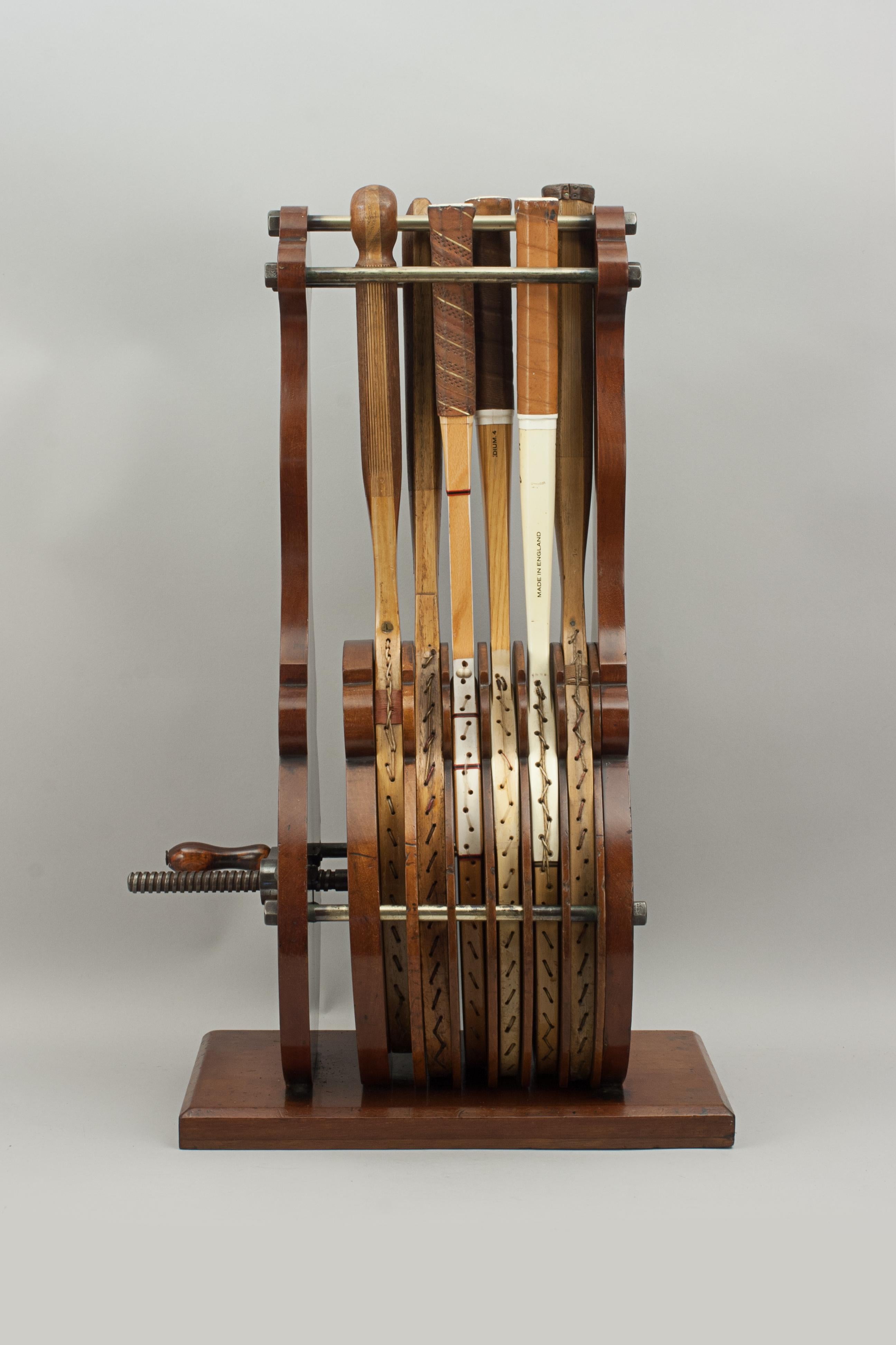 Antique Tennis Racket Press For Sale at 1stDibs