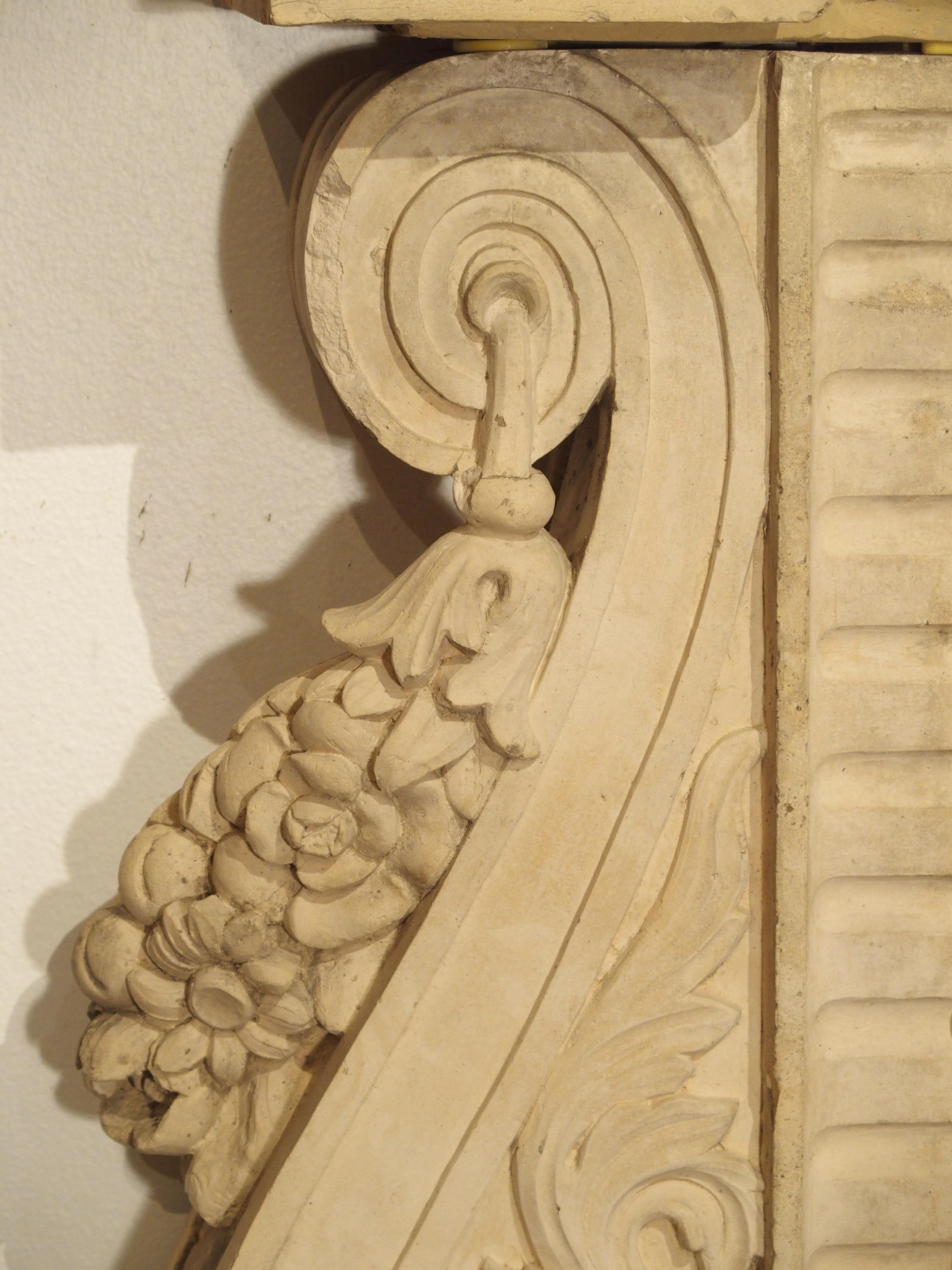 Antique Terracotta Lucarne Window Dormer from a Chateau in France, 19th Century 2