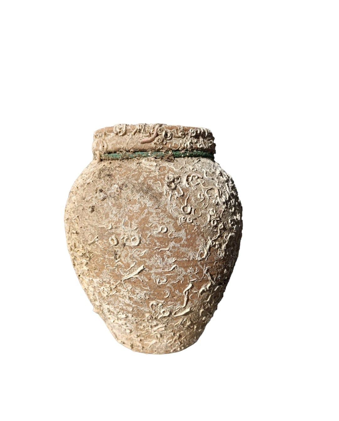 Maceta Pulpo Terracota Antigua . Portugal principios del siglo XX en venta