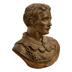 Antique Terracotta Bust