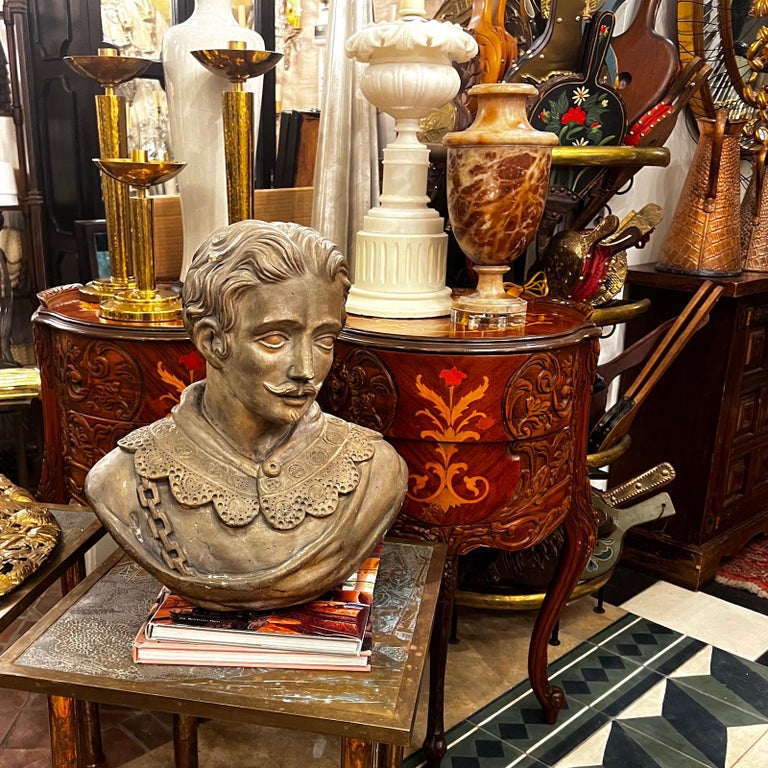 Antique Terracotta Bust For Sale at 1stDibs