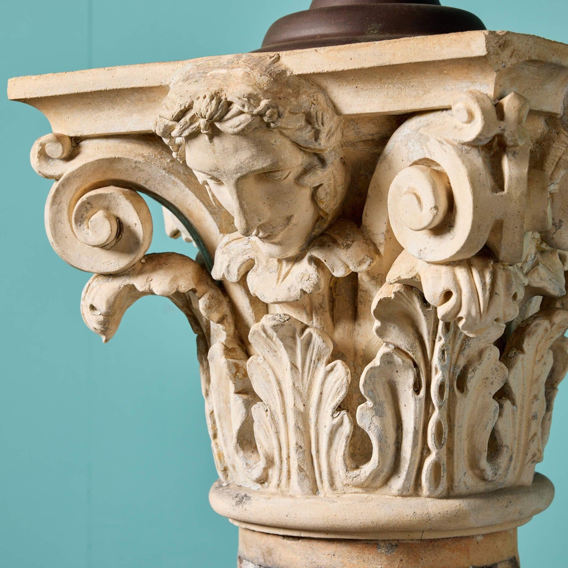 Antike Terrakotta-Garten-Armillary Sundial (Neoklassisch) im Angebot