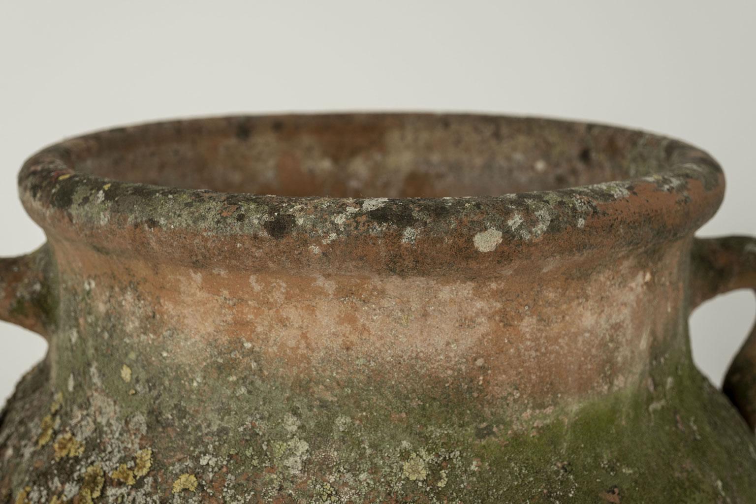 antique terracotta pots