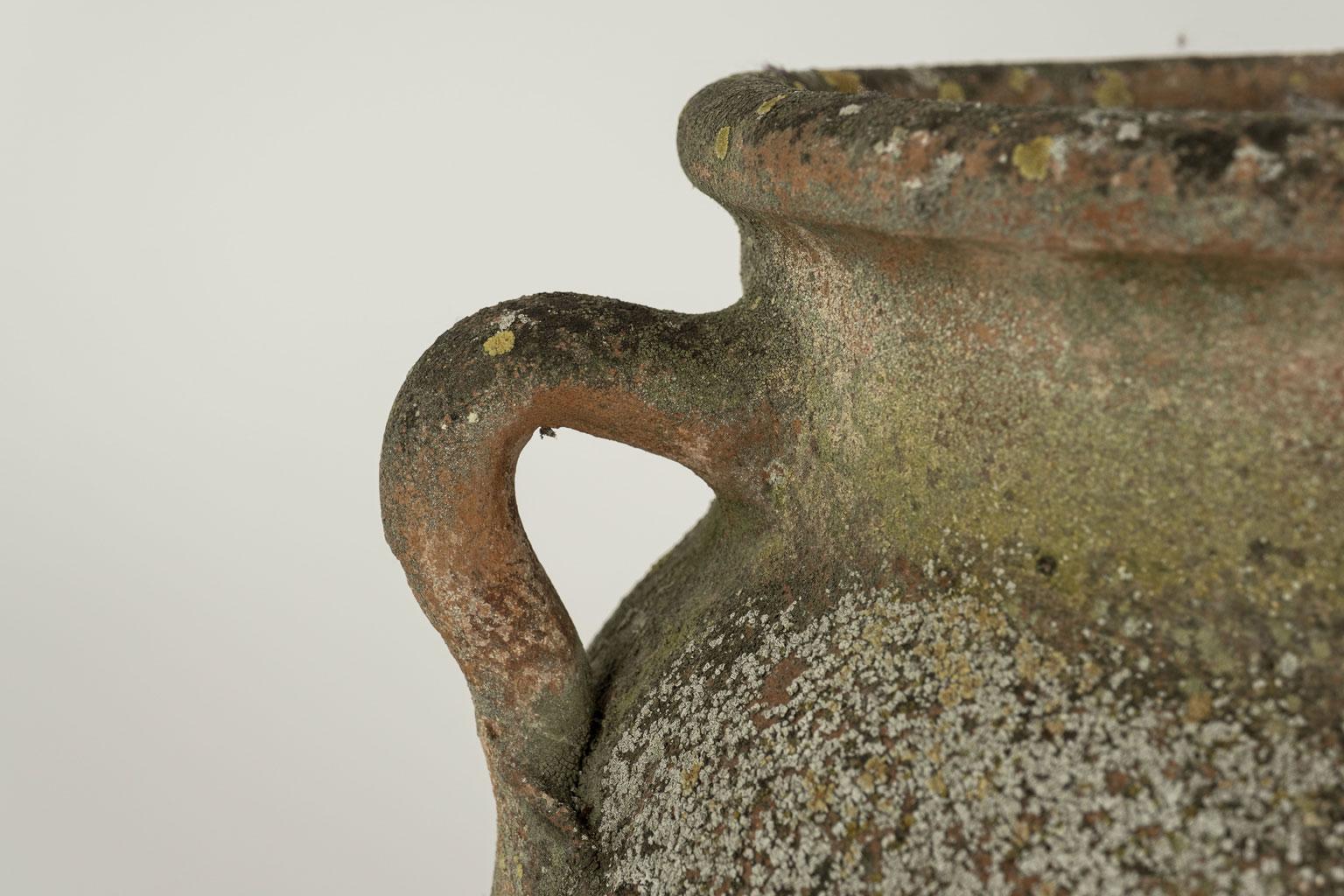 old terracotta pots