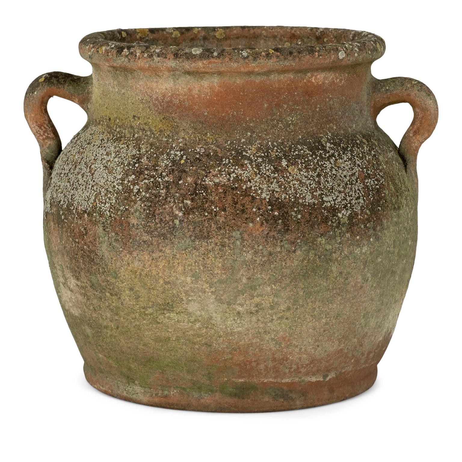 ornate terracotta pots