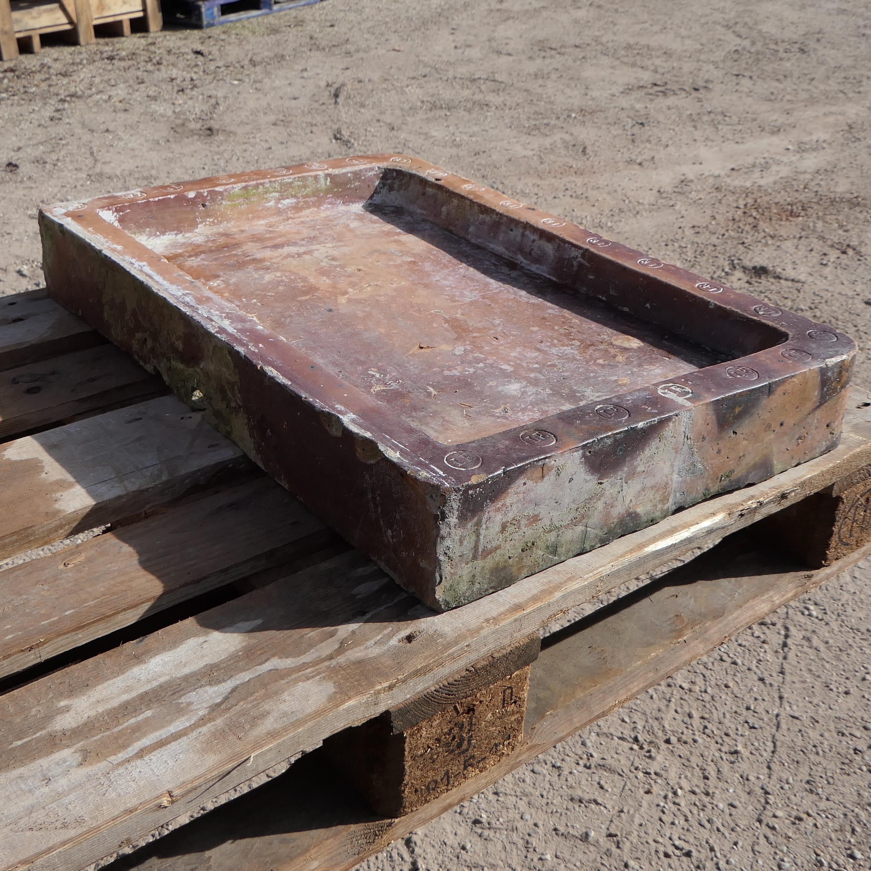 French Antique terracotta sinks