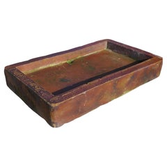 Used terracotta sinks