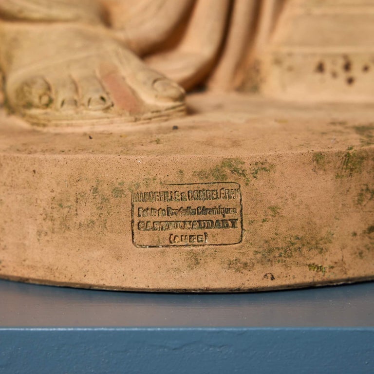 Antique Terracotta Statue of Venus For Sale at 1stDibs