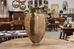 Antigua aceitera turca de terracota