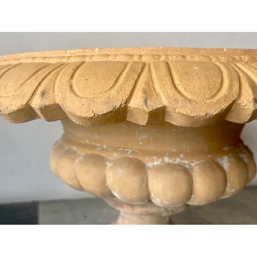 European Antique Terracotta Urn For Sale