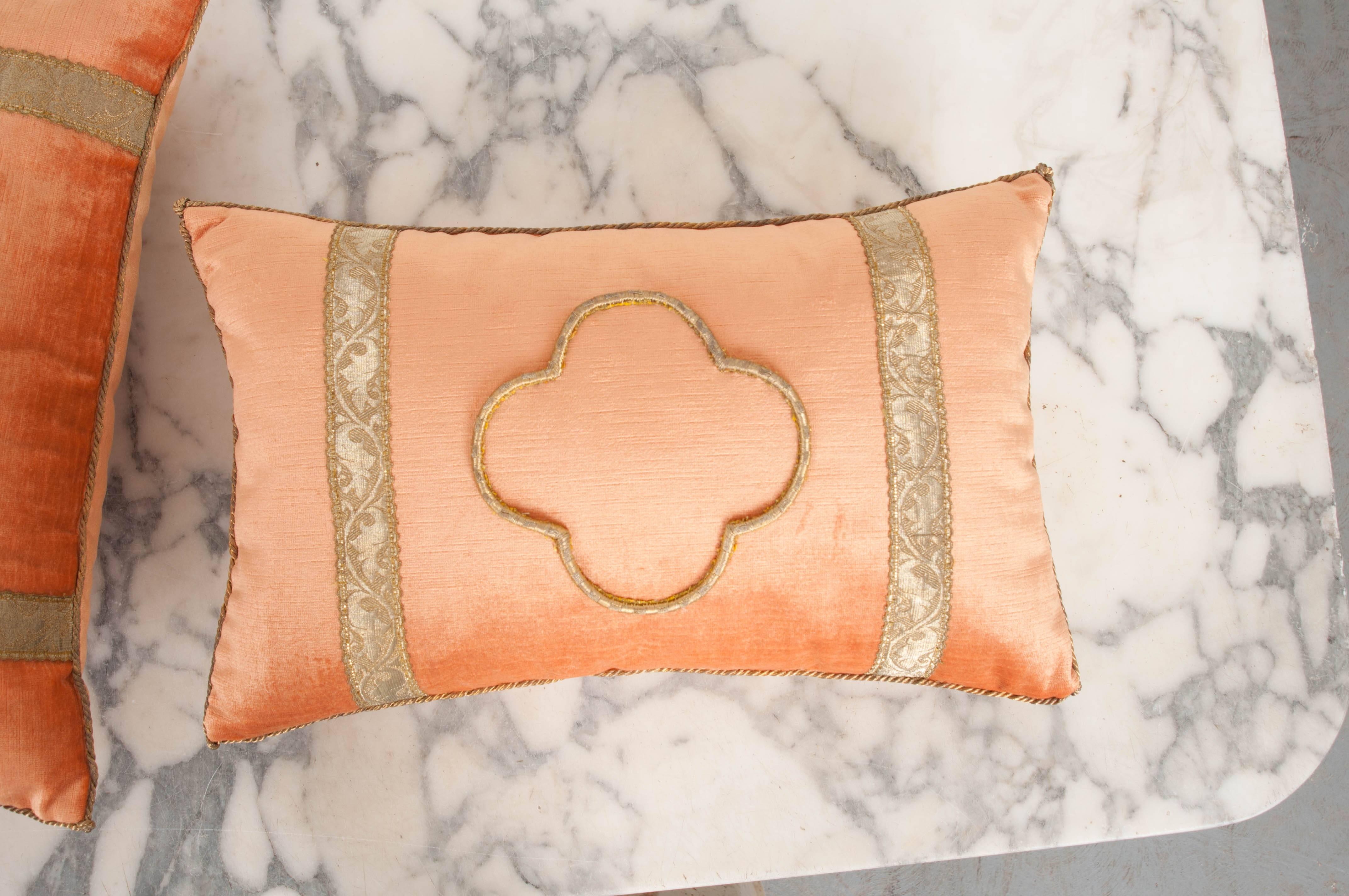 French Antique Textile Pillows by B.Viz Designs