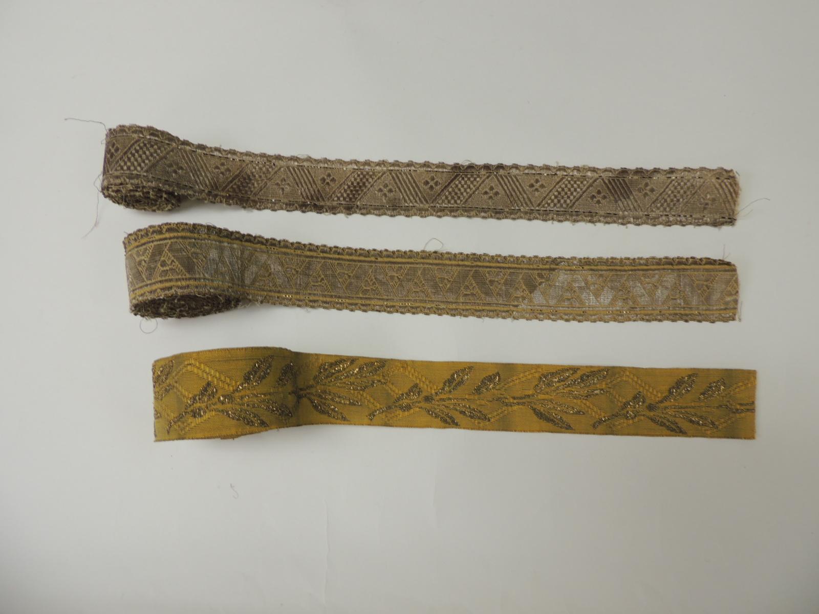 French Provincial Antique Textiles Collection of Decorative Trims