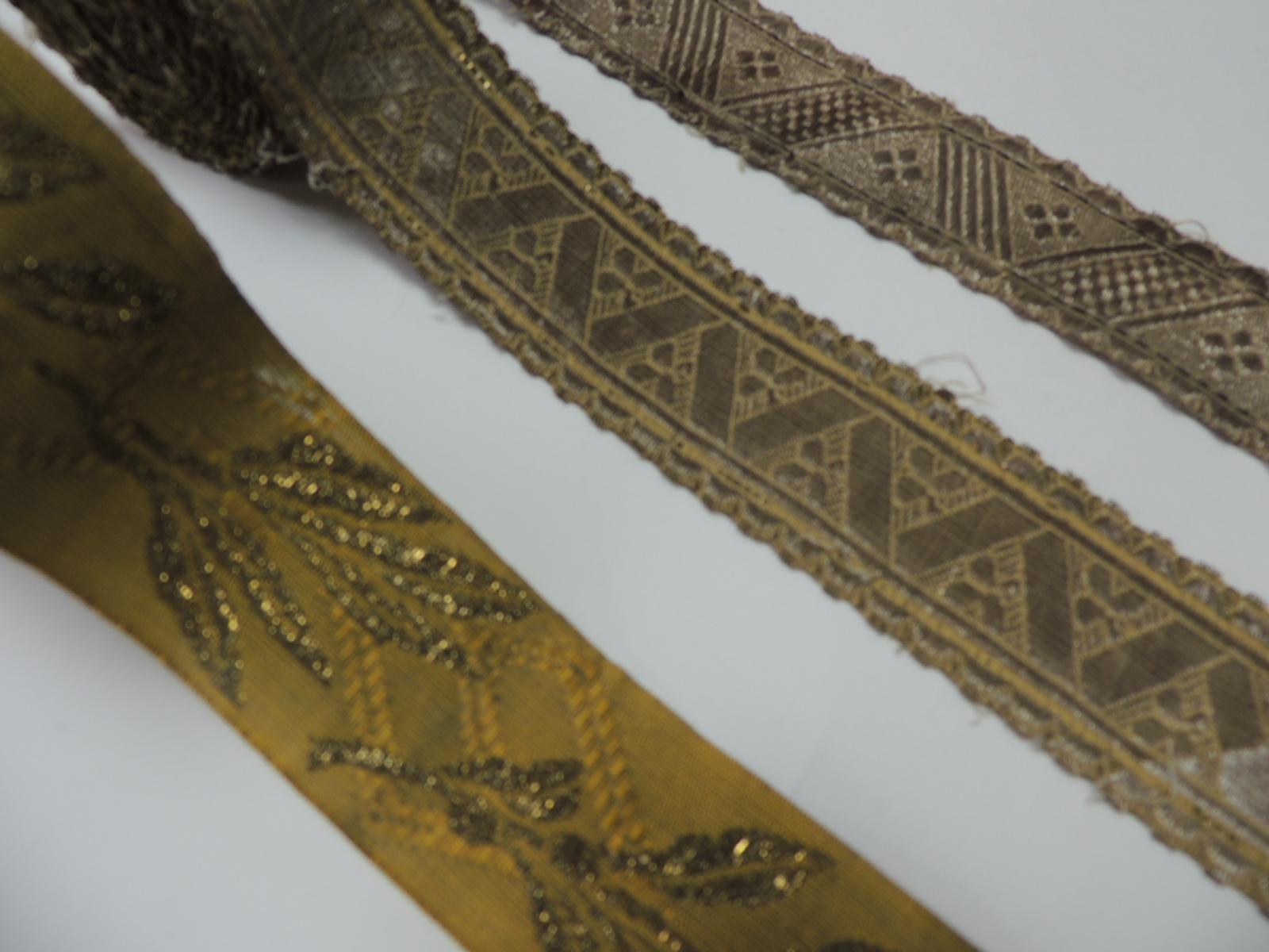 French Antique Textiles Collection of Decorative Trims