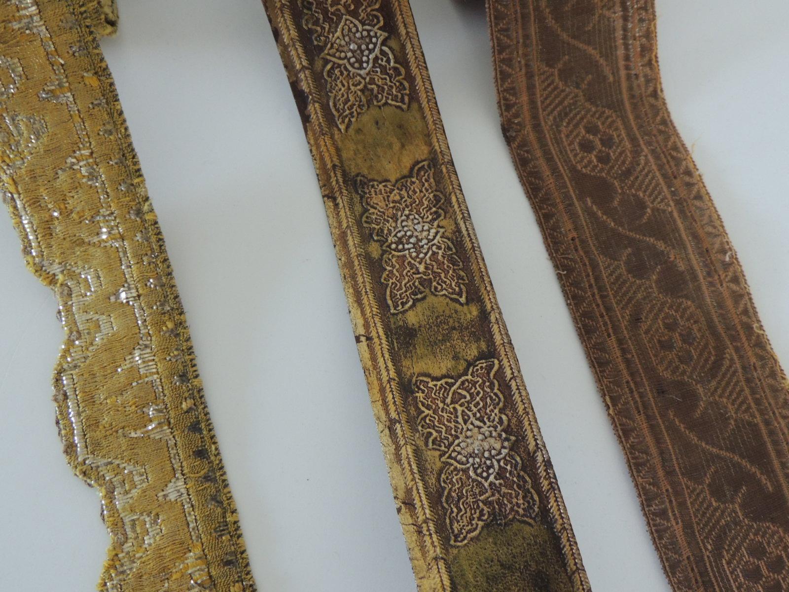 French Antique Textiles Collection of Decorative Trims