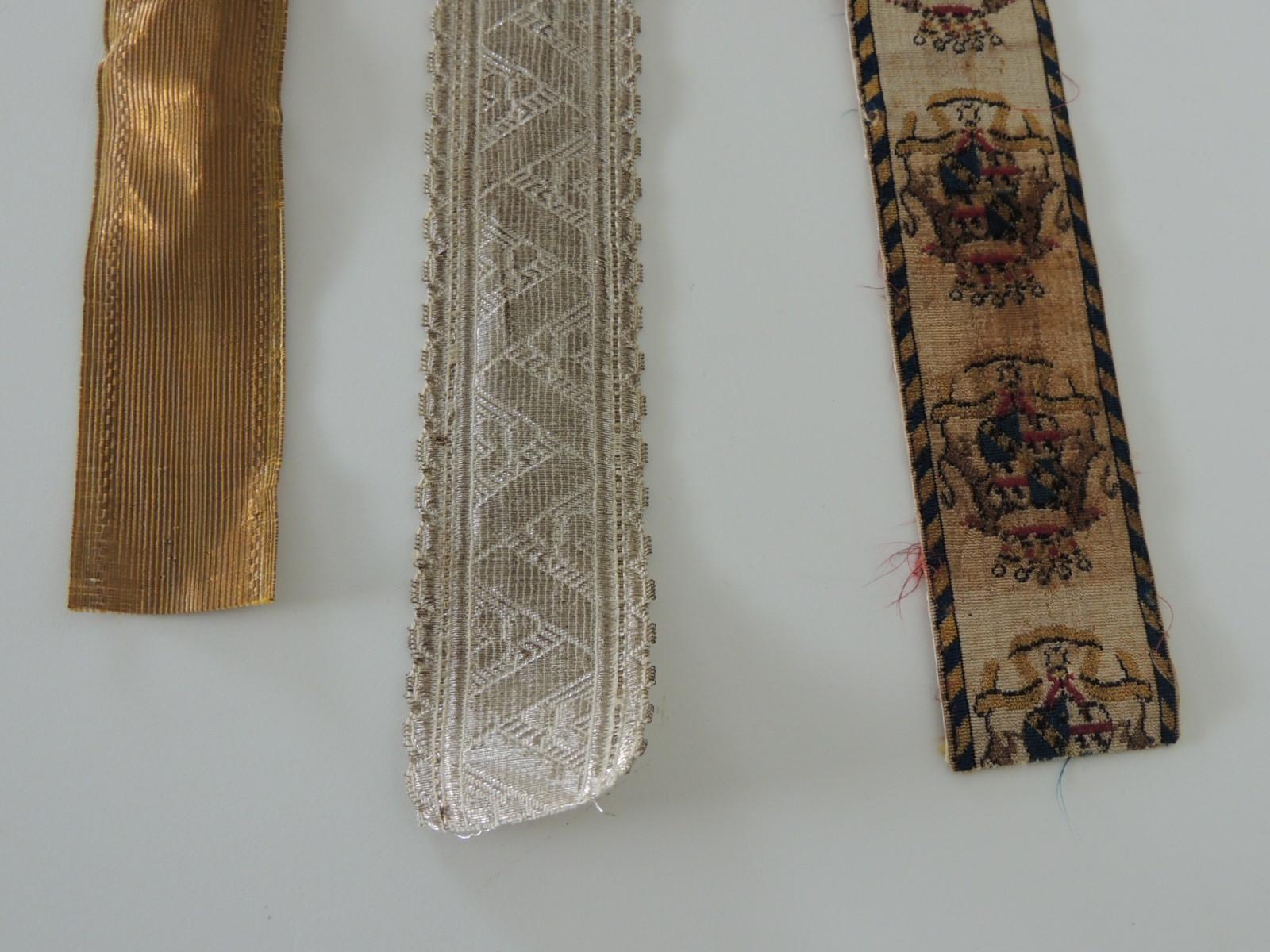 Hand-Crafted Antique Textiles Collection of Decorative Trims
