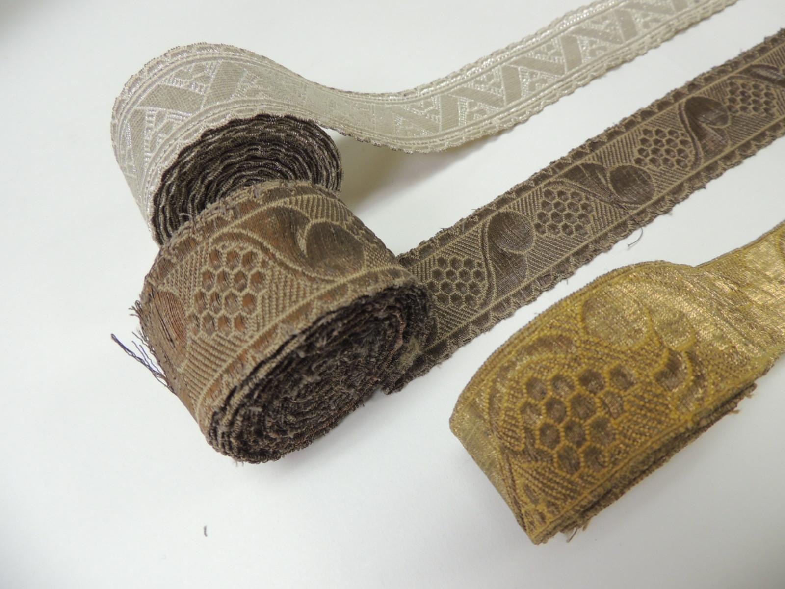 Antique Textiles Collection of Decorative Trims In Good Condition In Oakland Park, FL