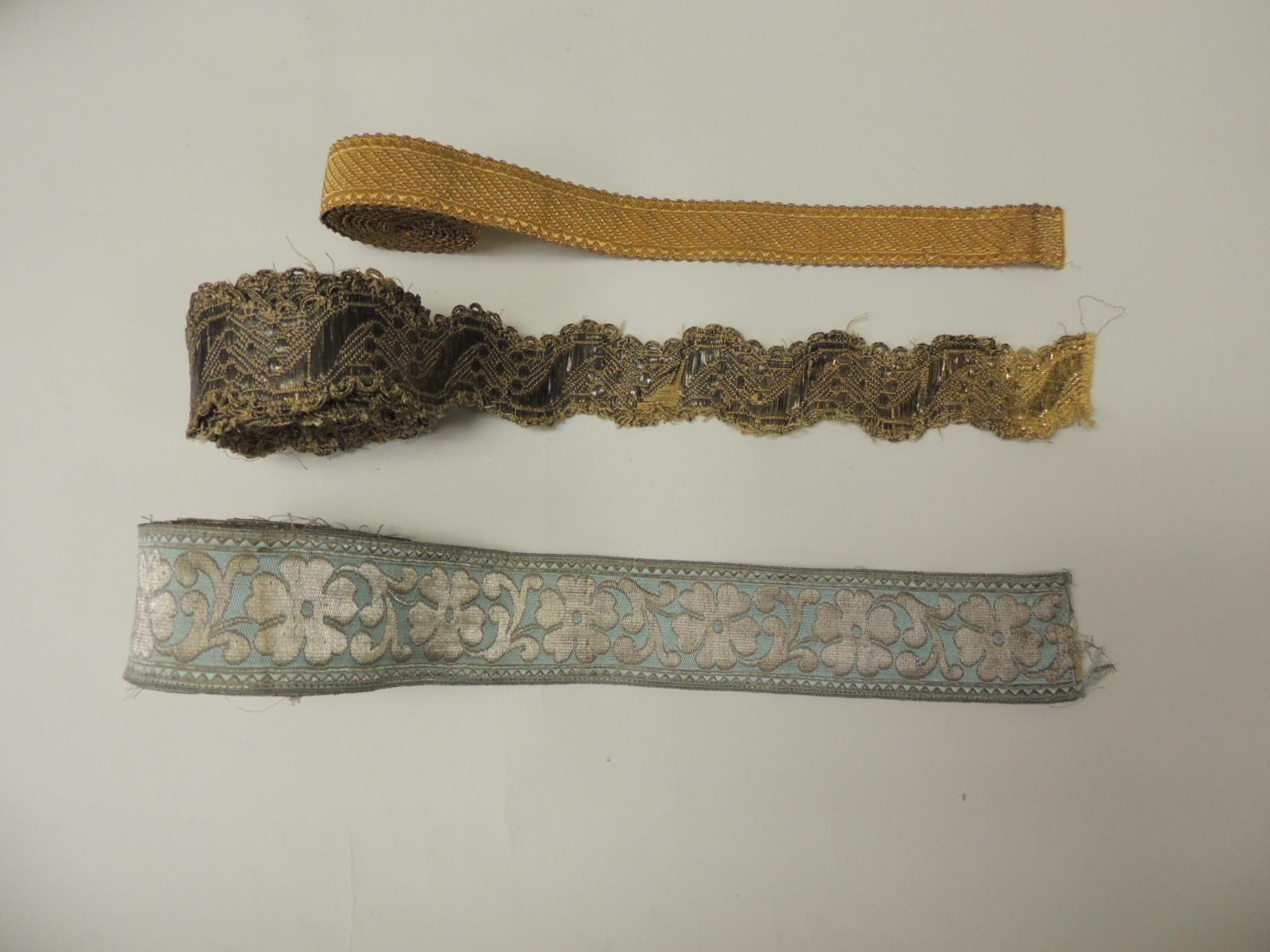 Antique Textiles Collection of Decorative Trims In Good Condition In Oakland Park, FL