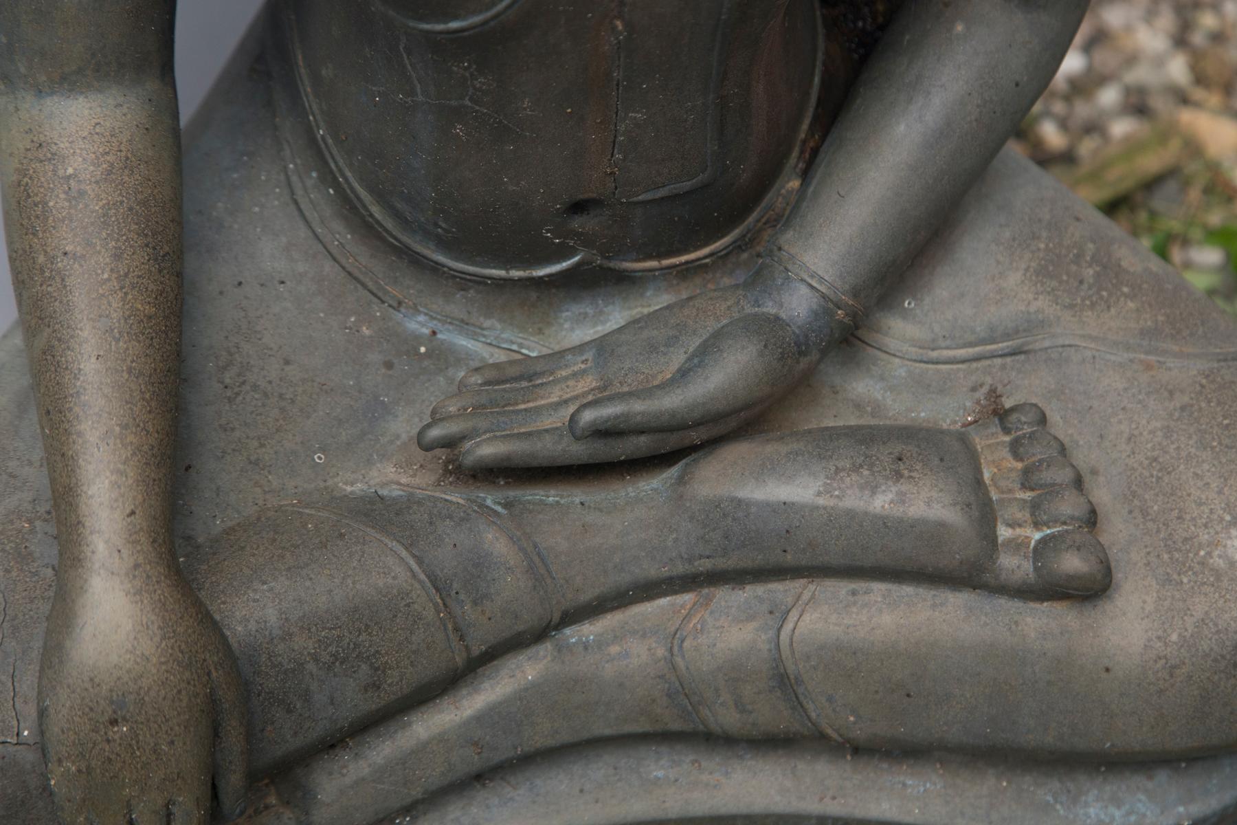 20th Century Thai Bronze Buddha For Sale