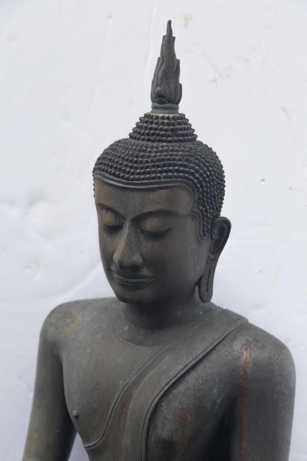 Thai Bronze Buddha For Sale 2