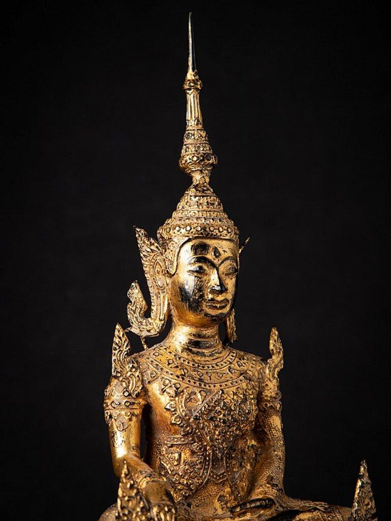 Antique Thai Bronze Buddha Statue from Thailand 2