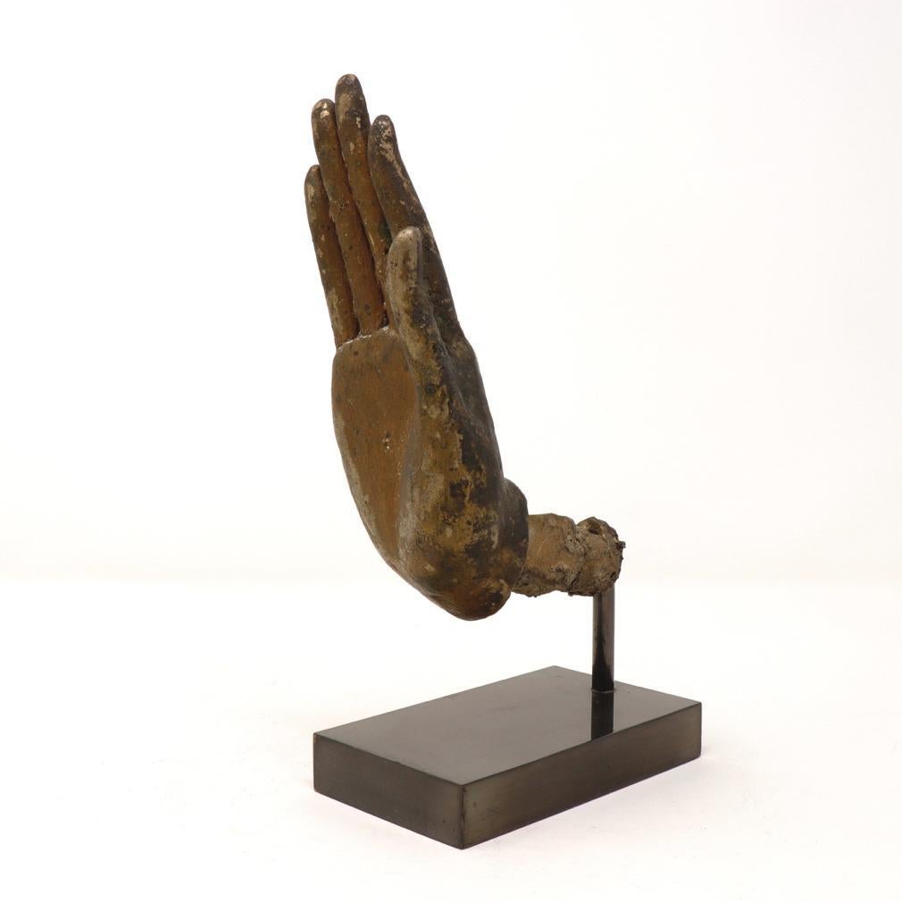 Other Antique Thai Bronze Hand Fragment For Sale