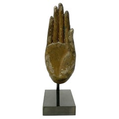 Antique Thai Bronze Hand Fragment