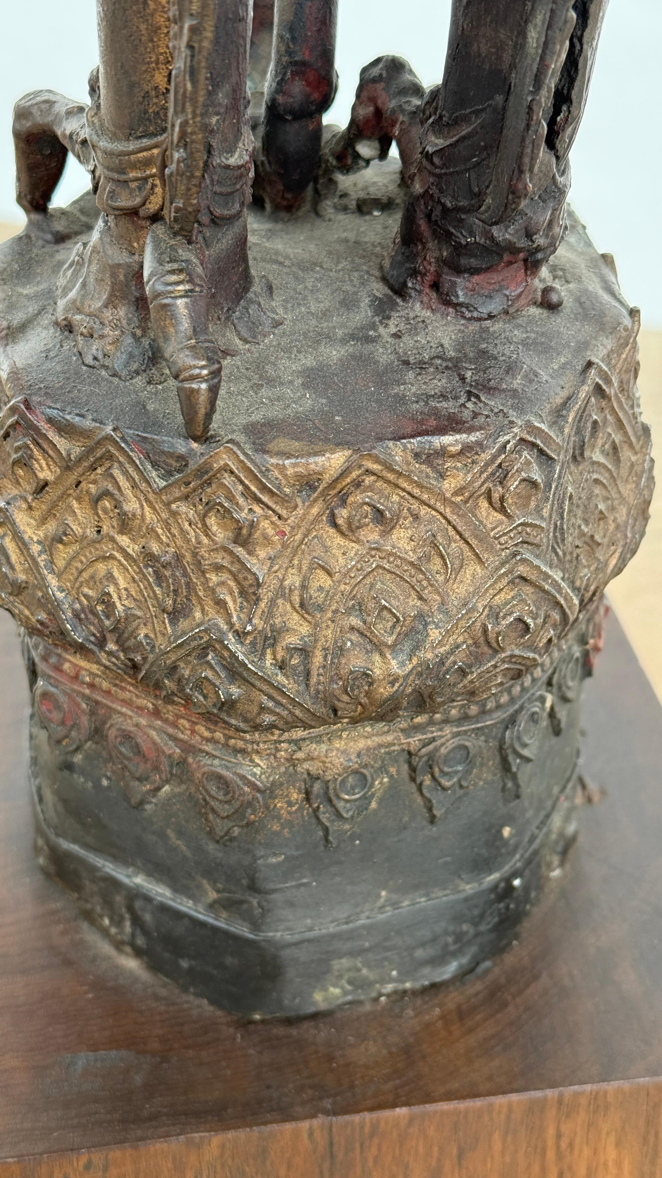 Antique Thai Bronze Hong bird For Sale 2