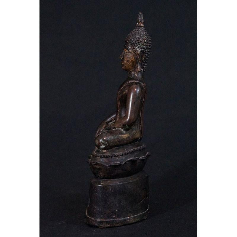 Antique Thai Buddha Statue from Thailand In Good Condition For Sale In DEVENTER, NL