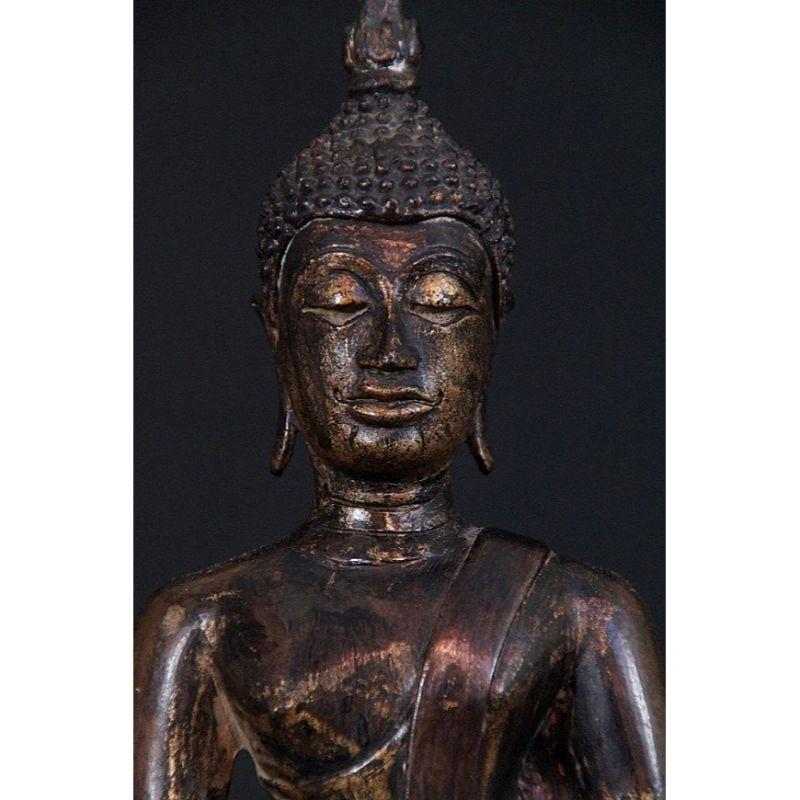 Antique Thai Buddha Statue from Thailand For Sale 4
