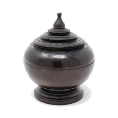 Antique Thai Hardwood Betelnut Box