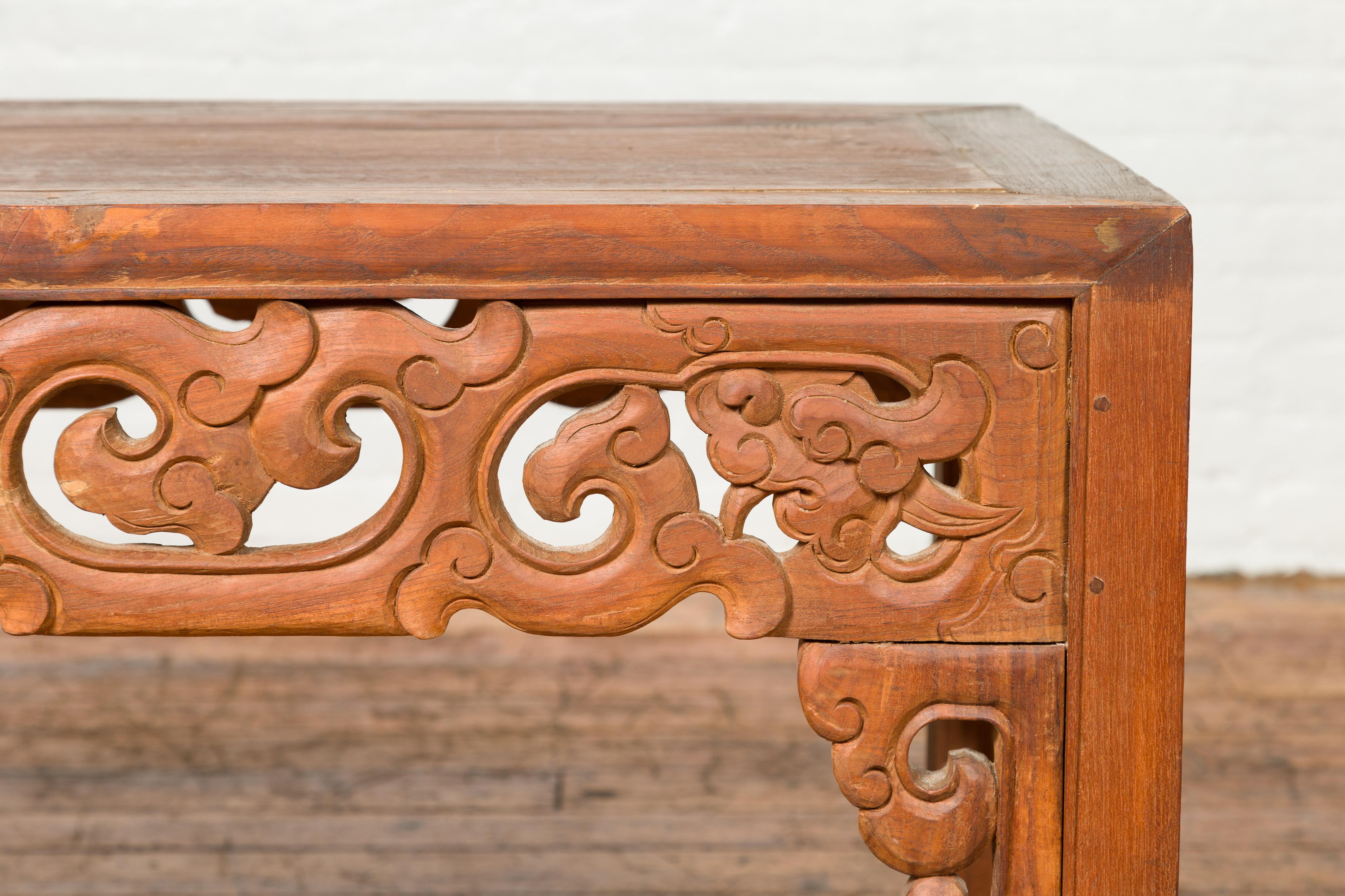 tablier de table en bois