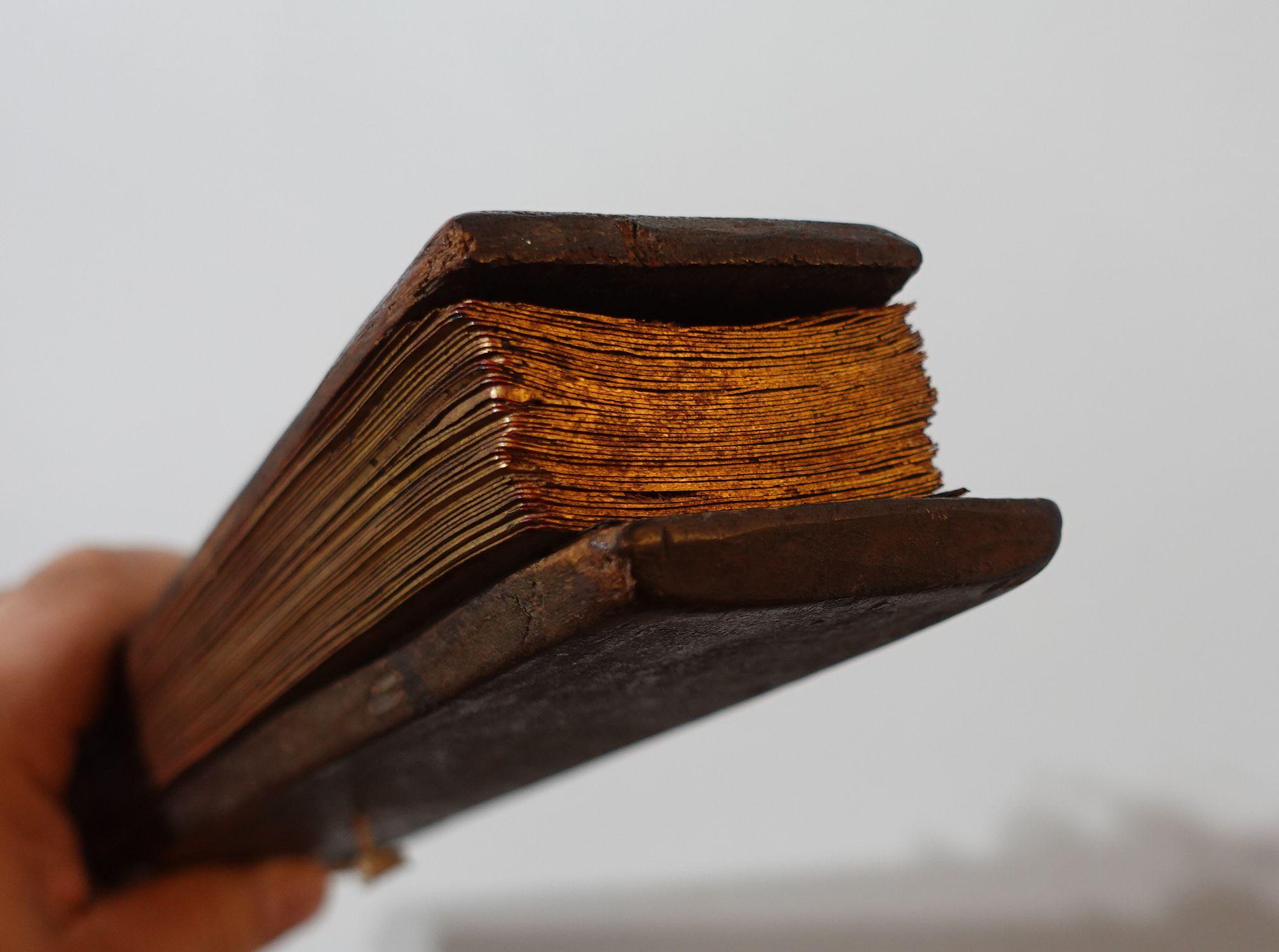 Antique Thailand Sutra Bamboo / Palm Leave Book, 1873 For Sale 14