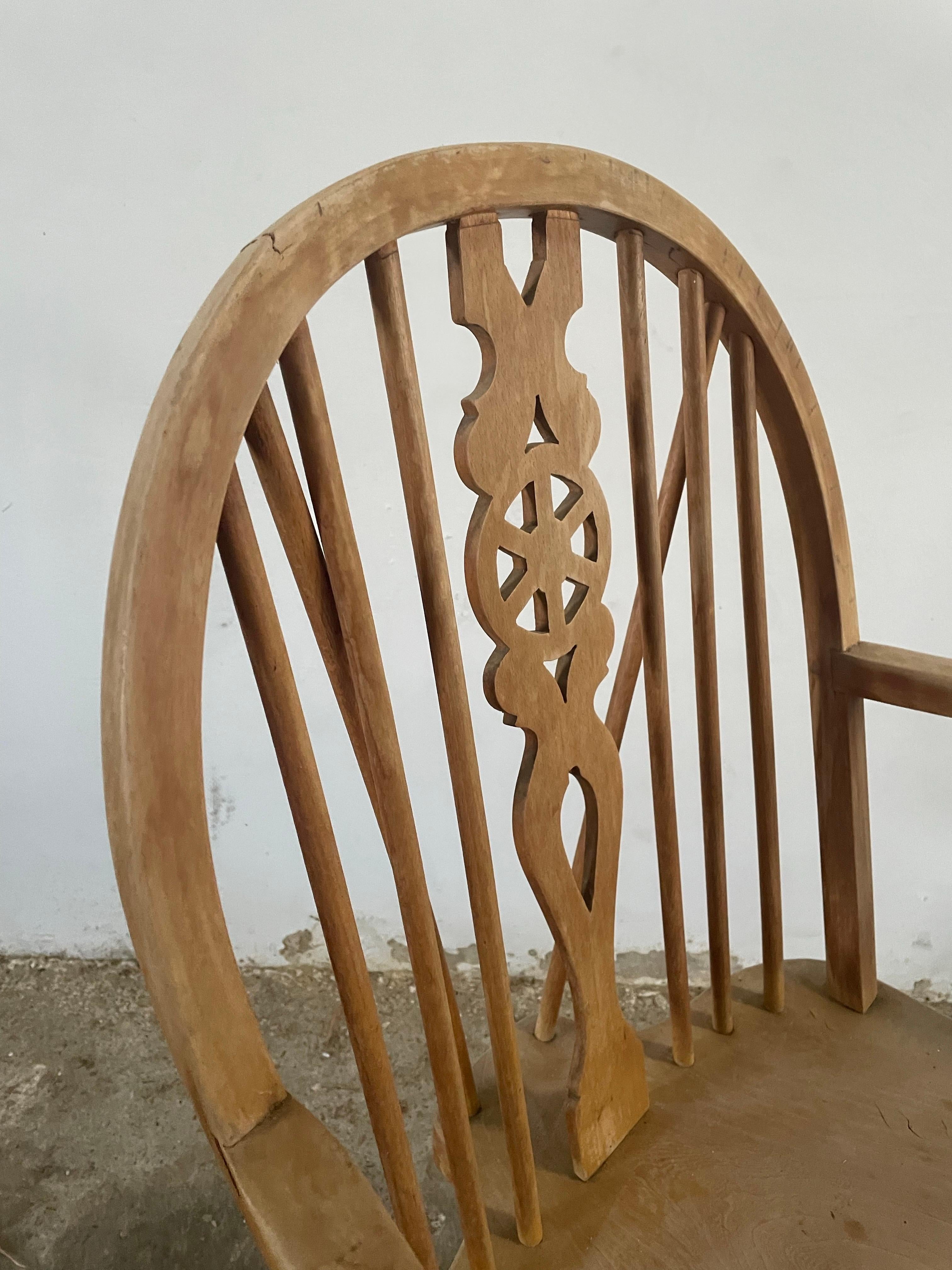 Antique Thames Valley Windsor Wheel Back Armchair, circa 1800 For Sale 2